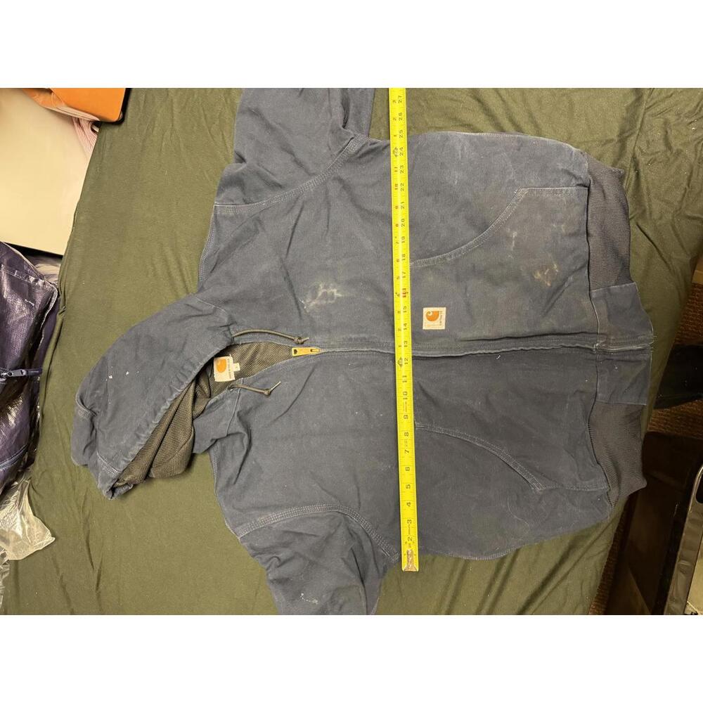 Carhartt Made in the USA jacket blue large